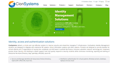 Desktop Screenshot of cionsystems.com